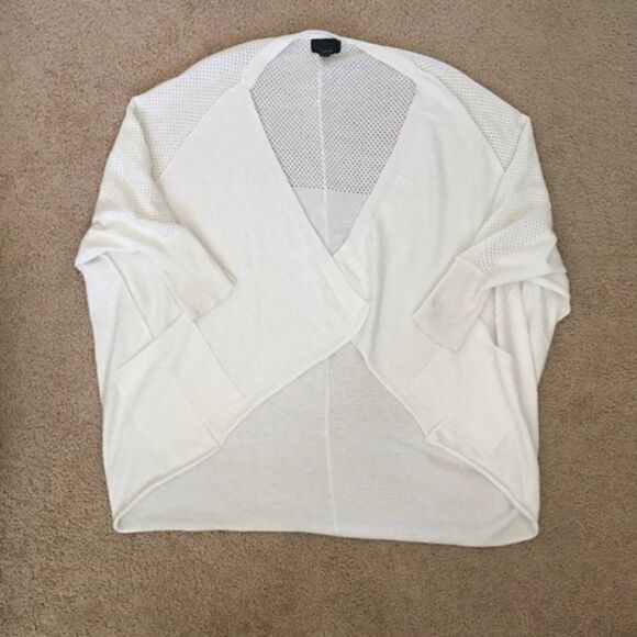 Tobi Ivory Bat Winged Cardigan - Picture 4 of 4
